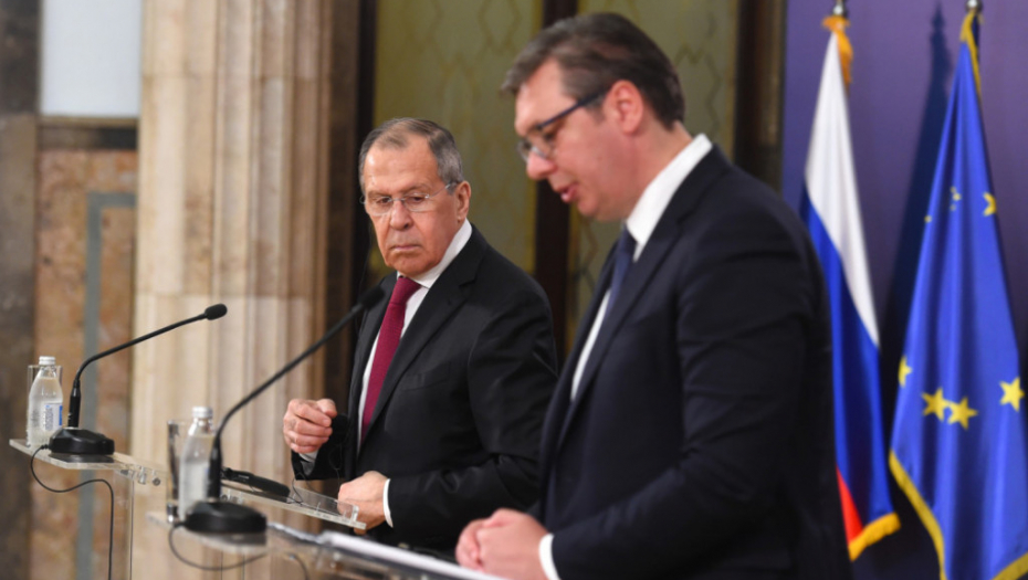 Aleksandar Vučić, Sergej Lavrov