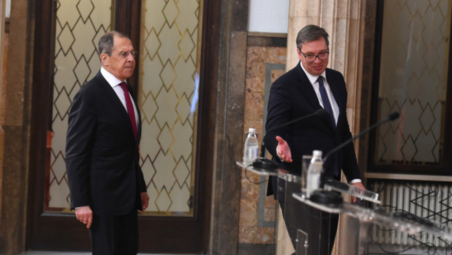 Aleksandar Vučić, Sergej Lavrov