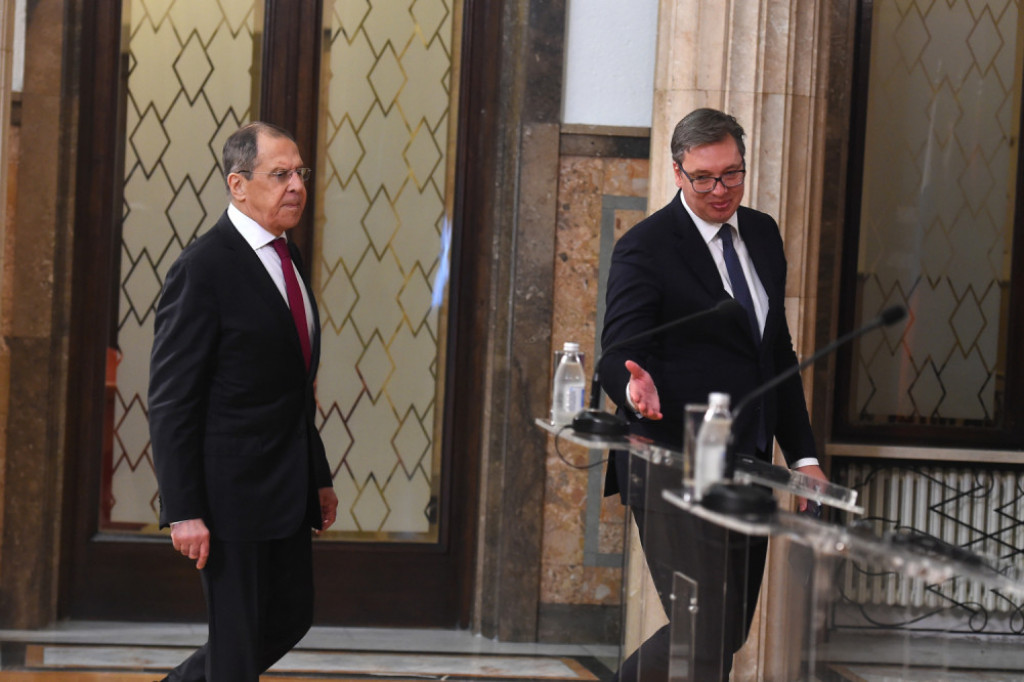 Aleksandar Vučić, Sergej Lavrov
