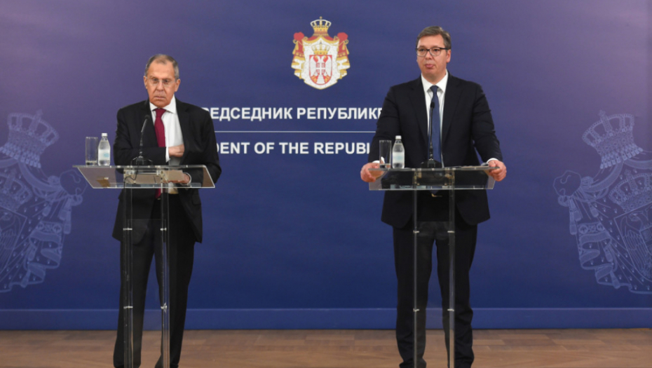 Aleksandar Vučić, Sergej Lavrov