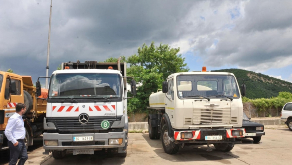 Gradska čistoća iz Beograda donirala vozila 