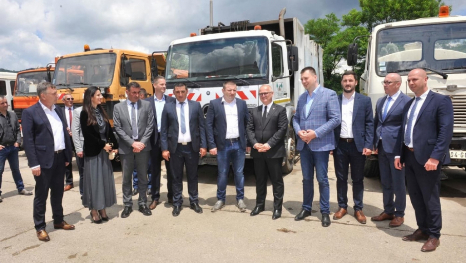 Gradska čistoća iz Beograda donirala vozila 