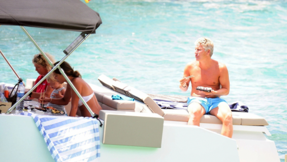 Ana Ivanović i Bastijan Švajnštajger