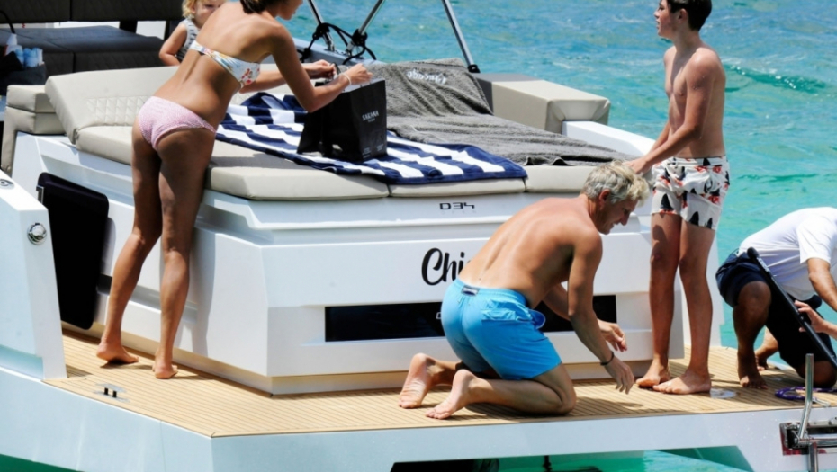 Ana Ivanović i Bastijan Švajnštajger