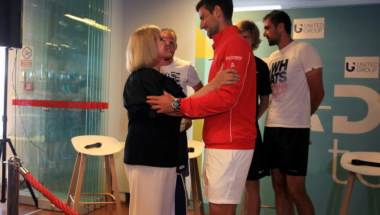 Novak Đoković i Biserka Petrović