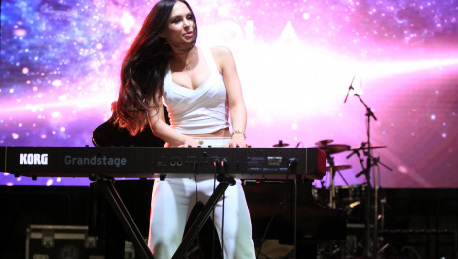 Nole na nastupu Džibonija