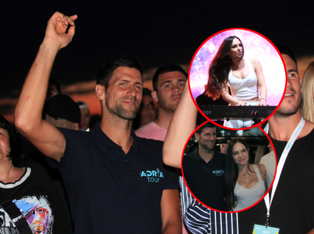 Nole na nastupu Džibonija