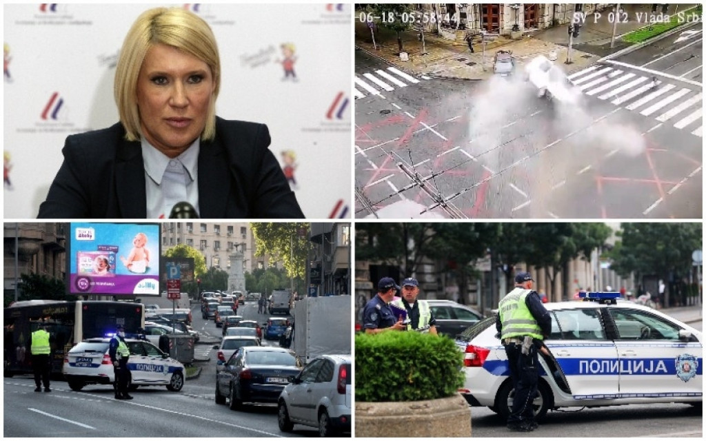 Saobraćajna nesreća, saobraćajna policija, Jasmina Milo&scaron;ević