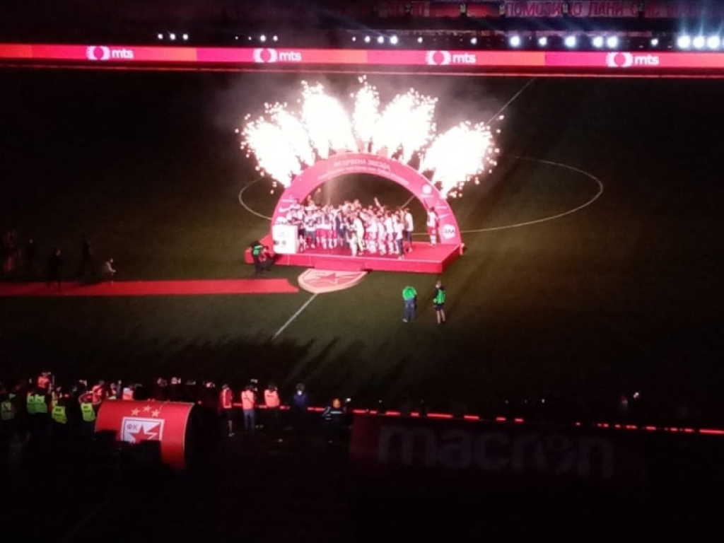 Proslava titule FK Crvena zvezda