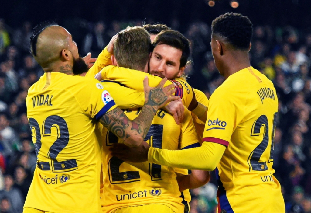 Vidal, De Jong, Mesi, Žunior