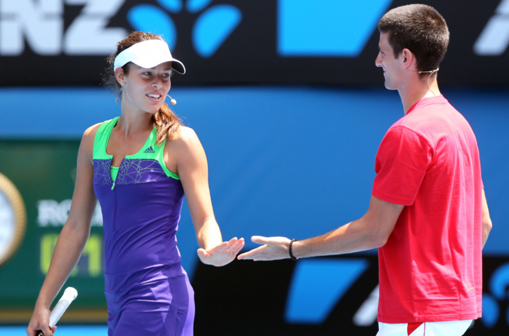 Ana Ivanović i Novak Đoković