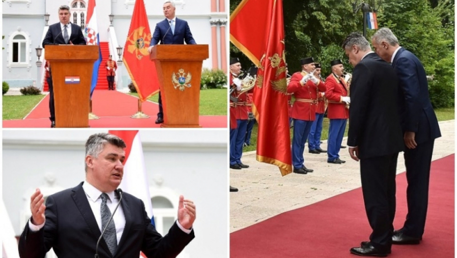 Zoran Milanović, Milo Đukanović