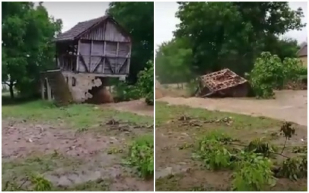 Bujica odnela građevinu