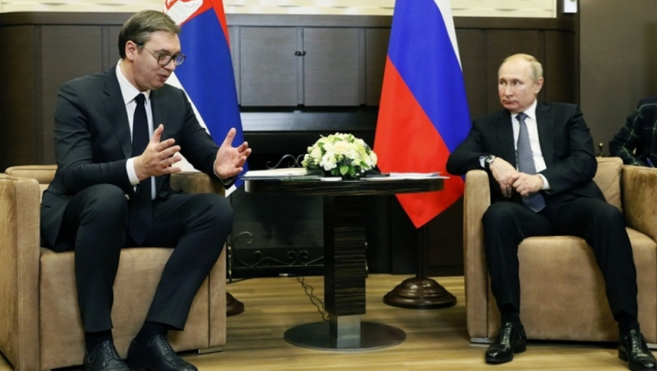Aleksandar Vučić, Vladimir Putin