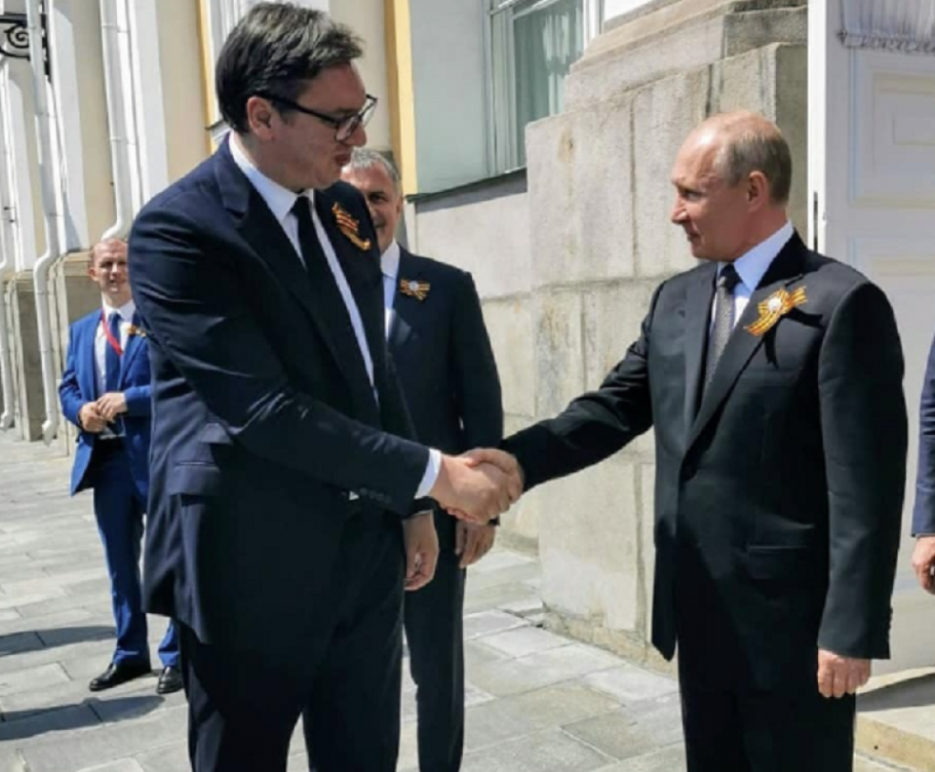 Aleksandar Vučić, Vladimir Putin