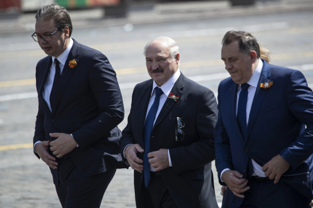 Vučić, Lukašenko, Dodik
