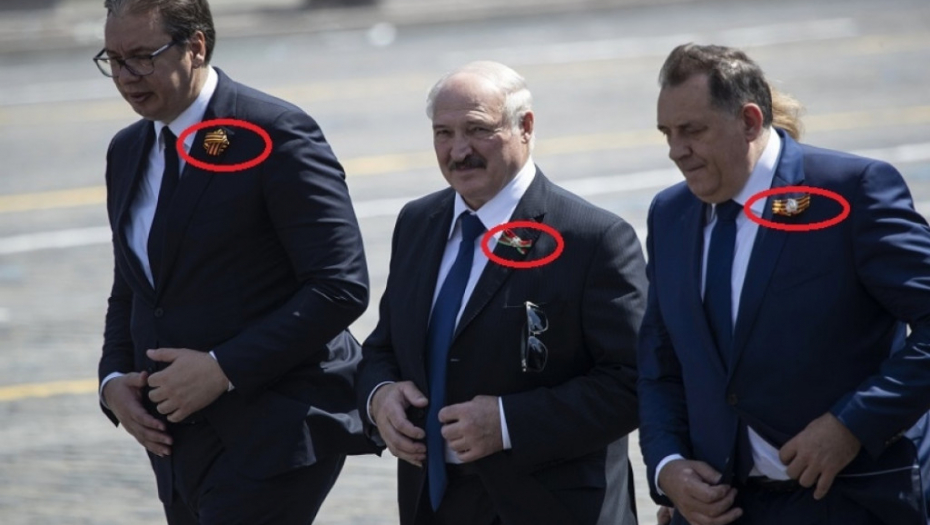 Aleksandar Vučić, Aleksander Lukašenko i Milorad Dodik