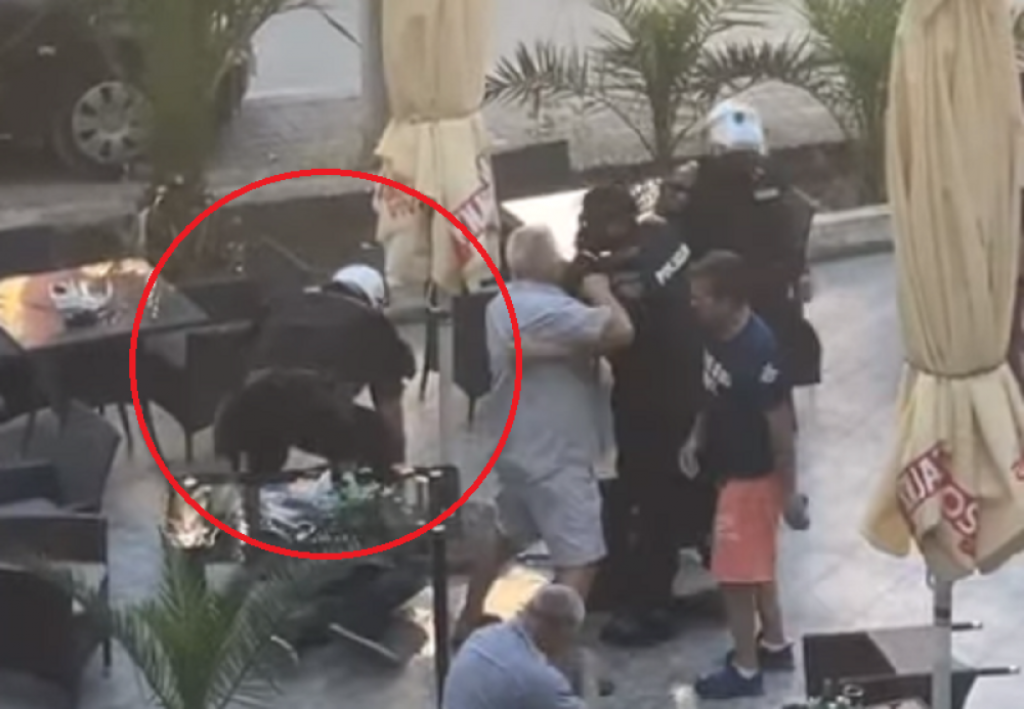 Iživljavanje Milove policije u Budvi