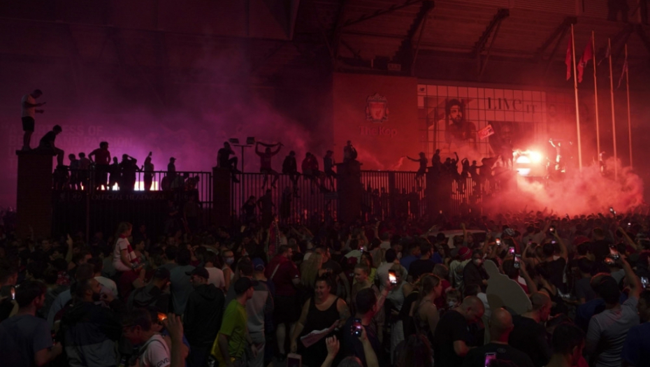 Slavlje navijača Liverpula