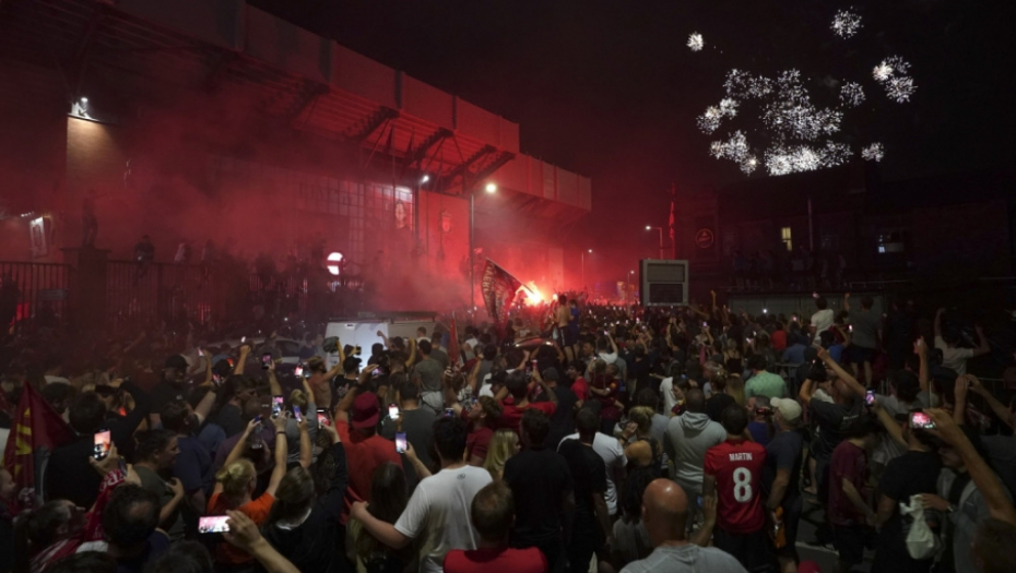 Slavlje navijača Liverpula