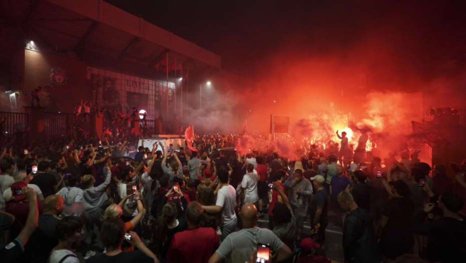 Slavlje navijača Liverpula