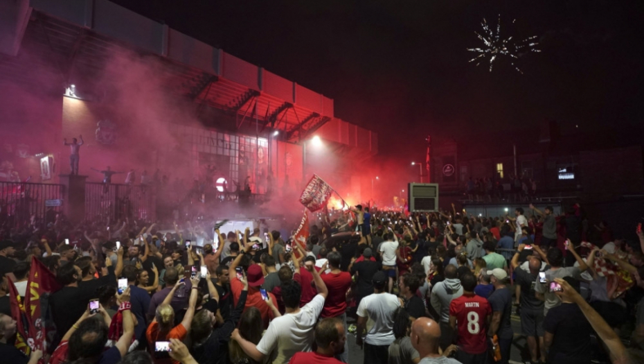 Slavlje navijača Liverpula