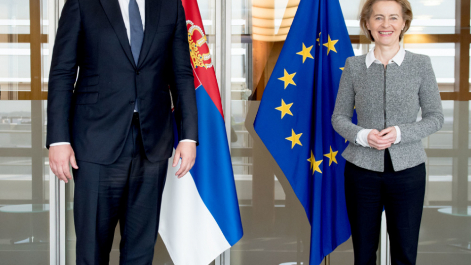 Aleksandar Vučić u Briselu