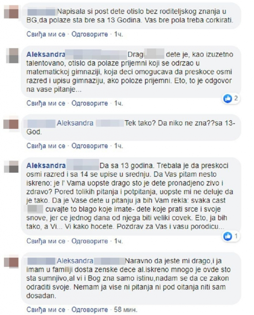 Nestala devojčica Ni&scaron; 