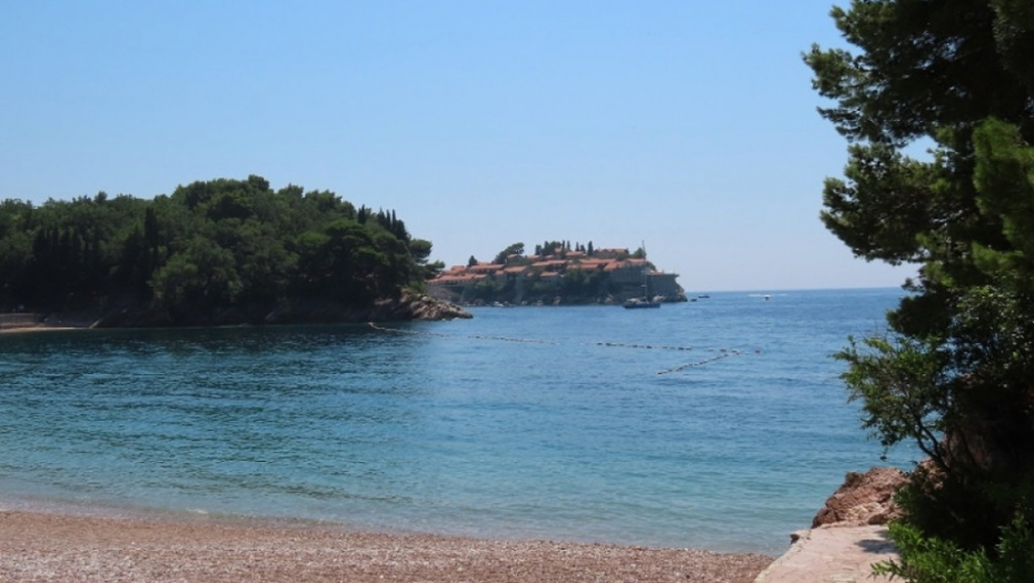 Plaža kod Svetog Stefana