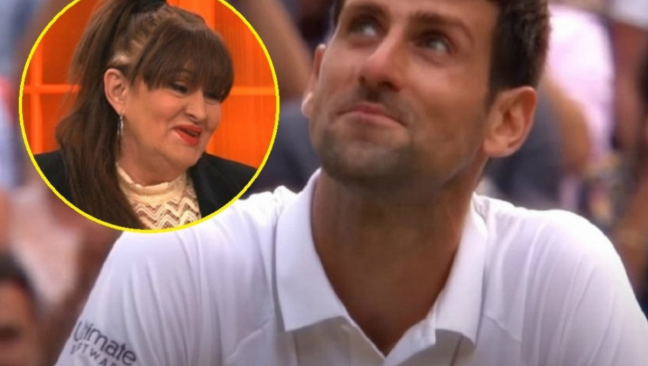 Nada Macura i Novak Đoković