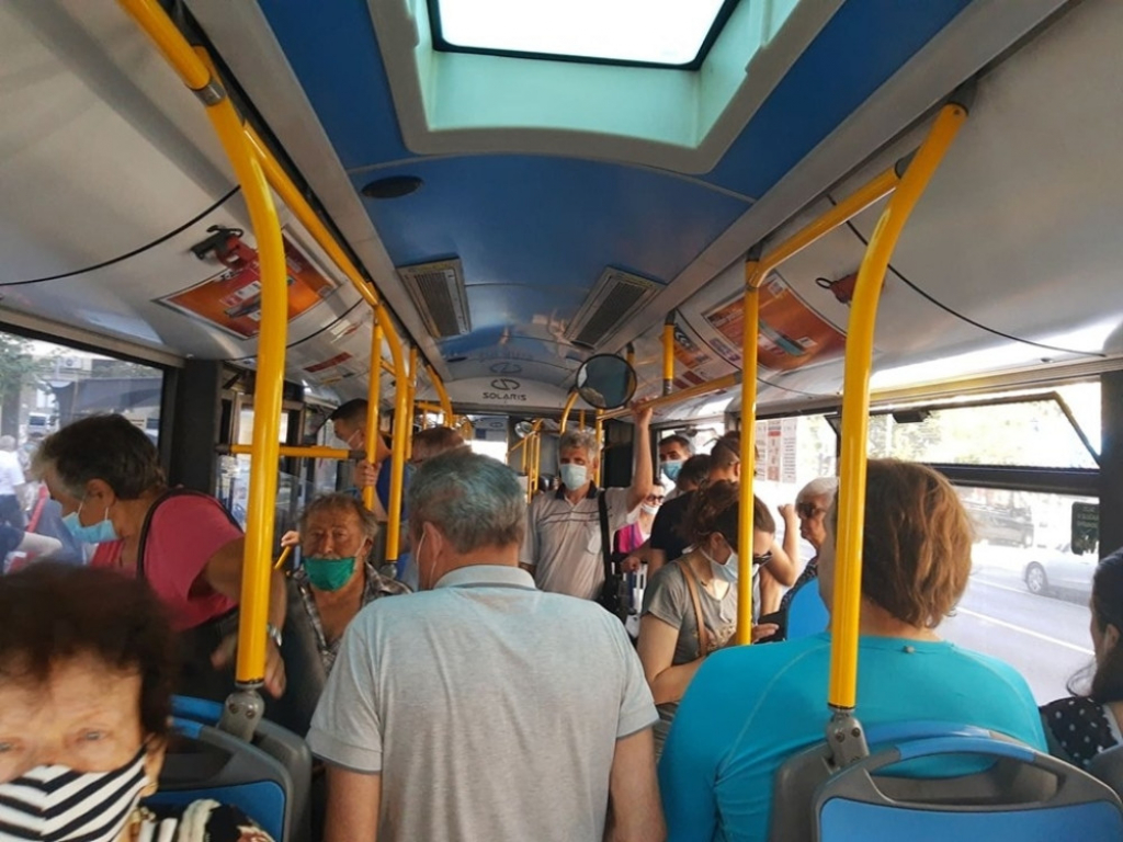 Gužva u autobusu