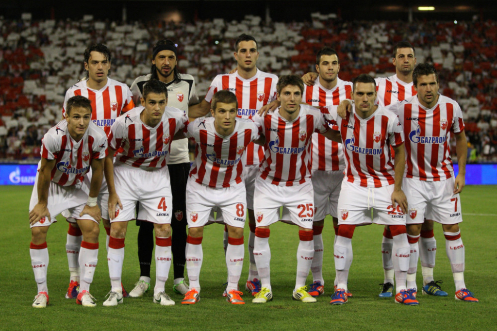 Ekipa Zvezde iz sezone 2011/2012.