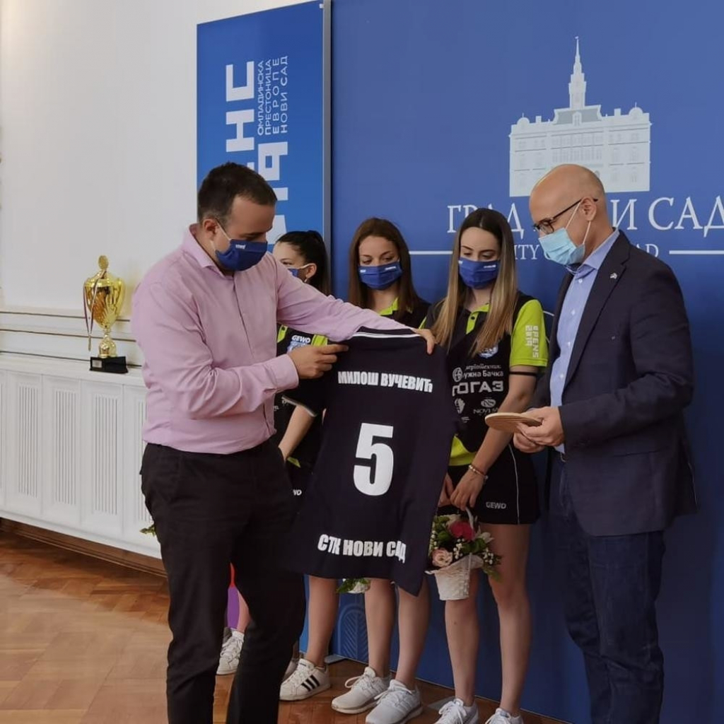 Gradonačelnik Novog Sada Miloš Vučević