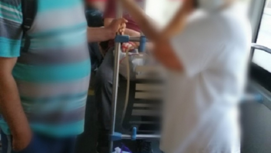 pogrešno nošenje zaštitne maske