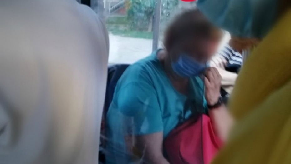 pogrešno nošenje zaštitne maske