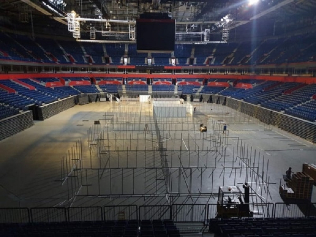 Privremena kovid bolnica u Areni