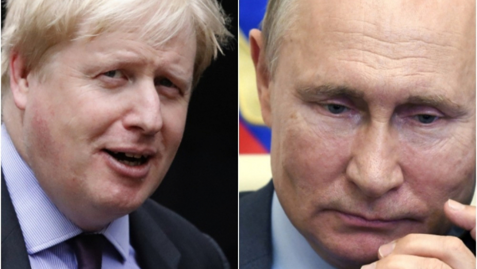 Džonson i Putin