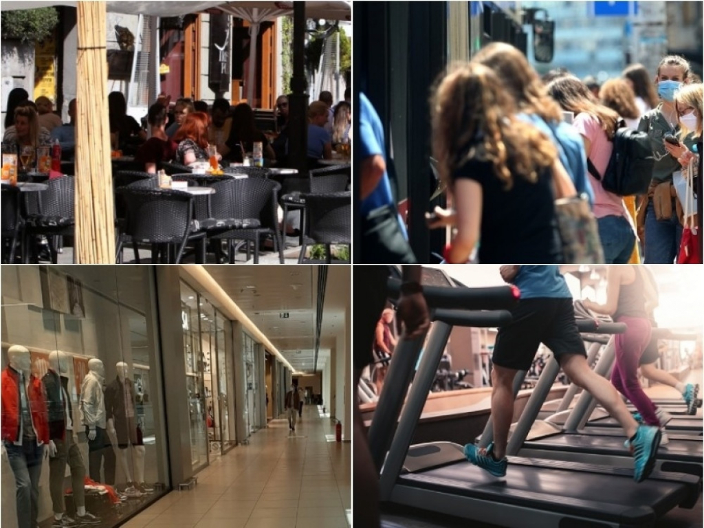 Grad, Teretana, Tržni centar, Autobus