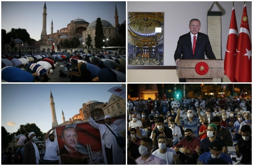 Aja Sofija, muslimani, molitva