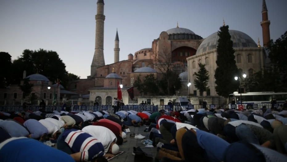 Aja Sofija, muslimani, molitva