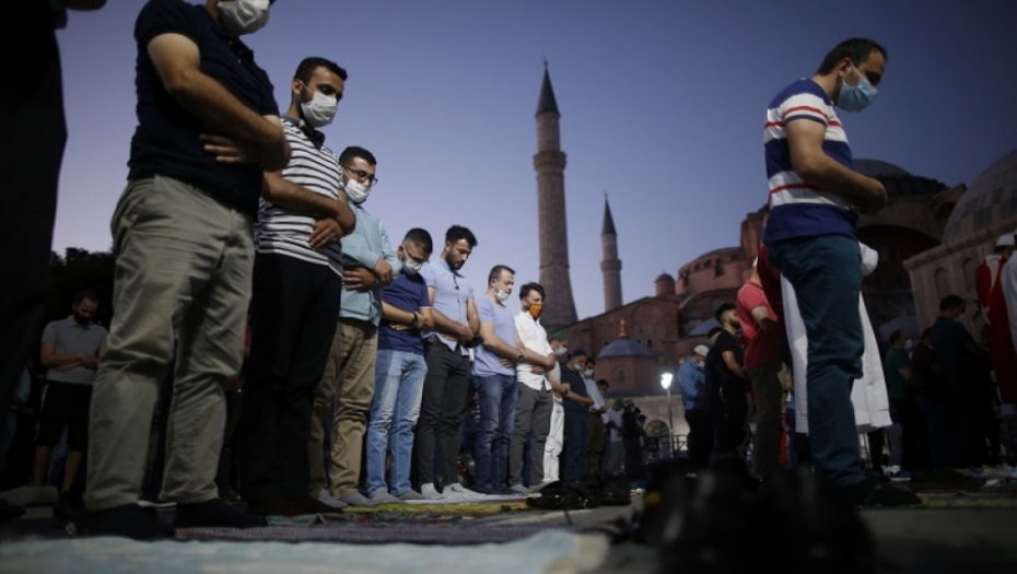 Aja Sofija, muslimani, molitva