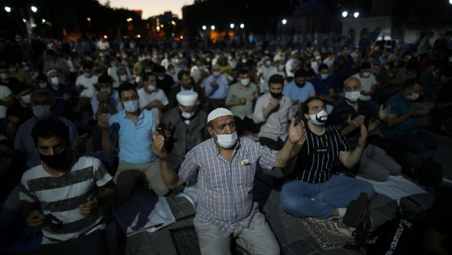 Aja Sofija, muslimani, molitva