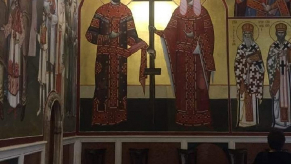 Saborni hram u Podgorici, crkva, ikone, freske, religija, SPC