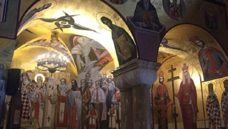 Saborni hram u Podgorici, crkva, ikone, freske, religija, SPC