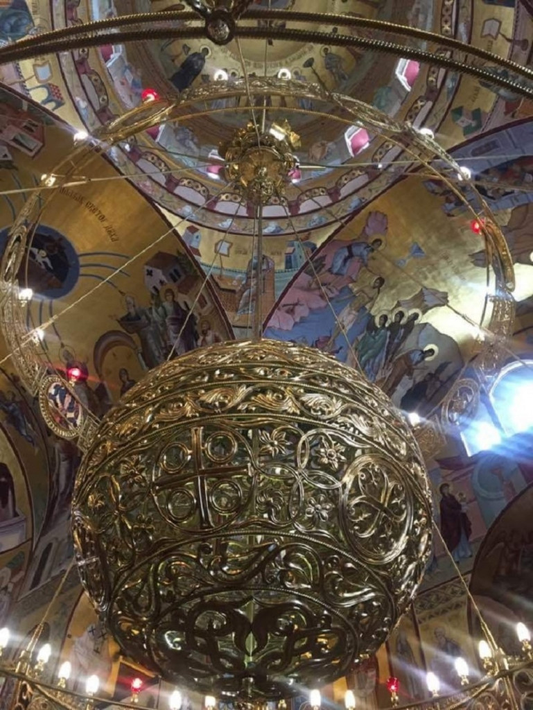 Saborni hram u Podgorici, crkva, ikone, freske, religija, SPC