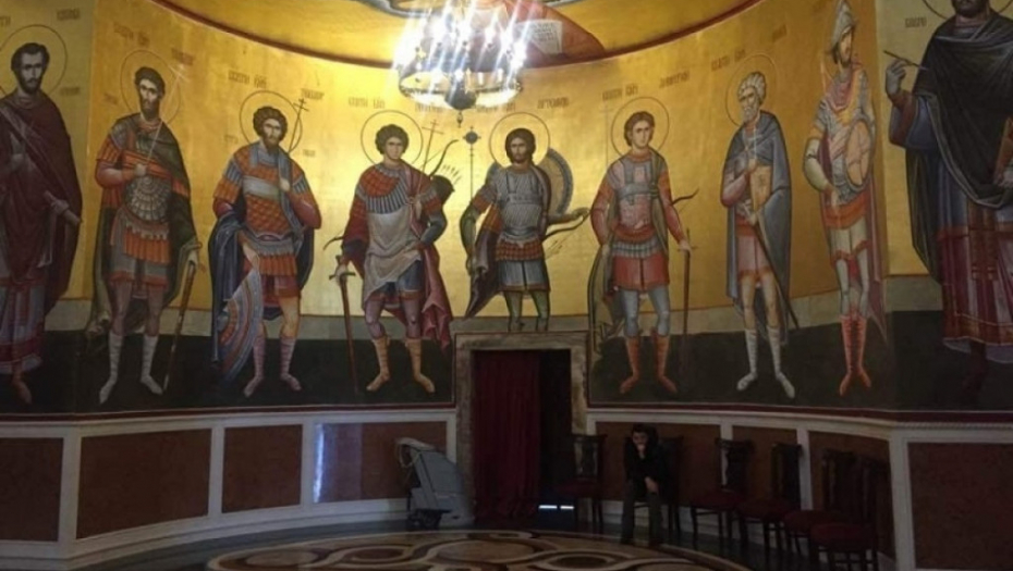 Saborni hram u Podgorici, crkva, ikone, freske, religija, SPC