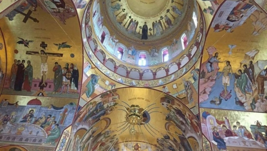 Saborni hram u Podgorici, crkva, ikone, freske, religija, SPC