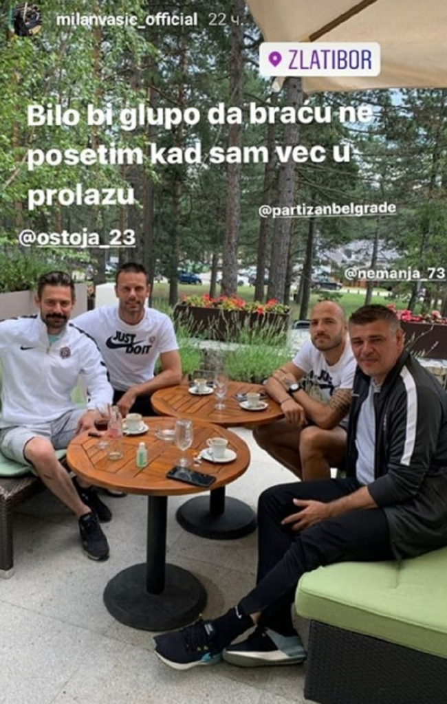 Milan Vasić, FK Partizan