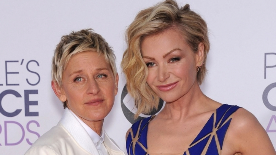 Elen Dedženeres i Porša Li Džejms