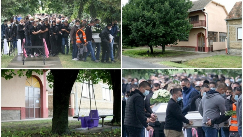 Sahrana dece u Novim Karlovcima